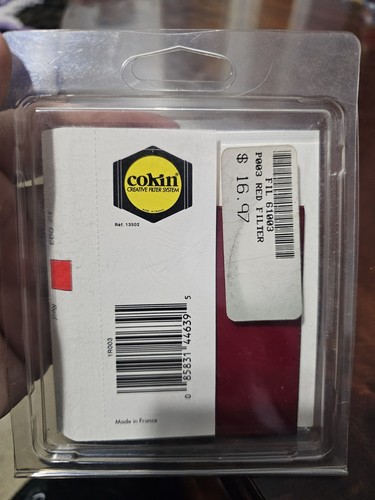 Cokin farbfilter coef - farbfilter, red